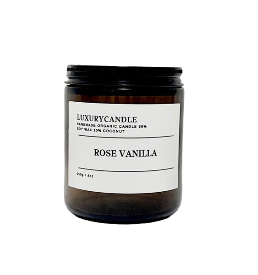 Rose vanilla Candle