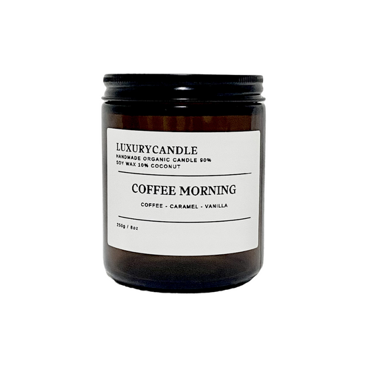 Coffee Morning Candle | Coffee - Carmel - Vanilla